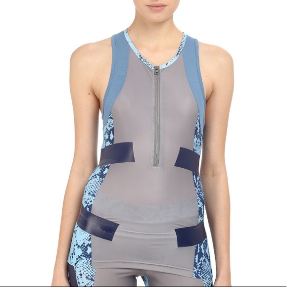 Adidas by Stella McCartney Tops - Adidas by Stella McCartney Zip Up Tank Top NWT XS
